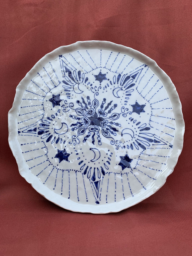 Grande Assiette Mandala