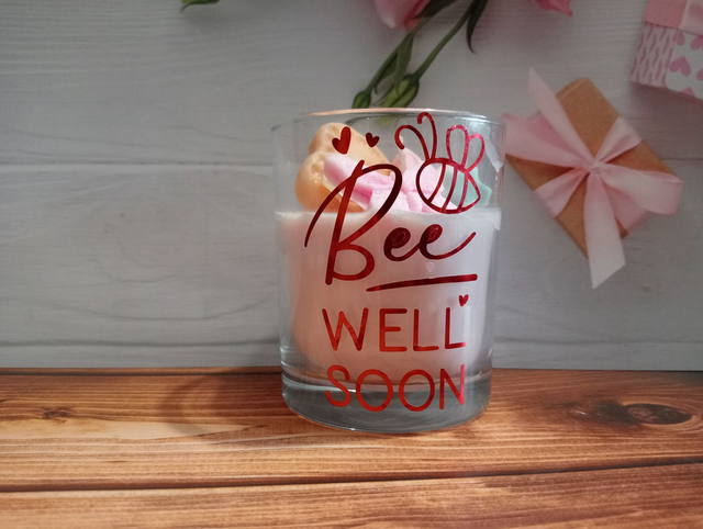Be well soon candle / Get well soon 