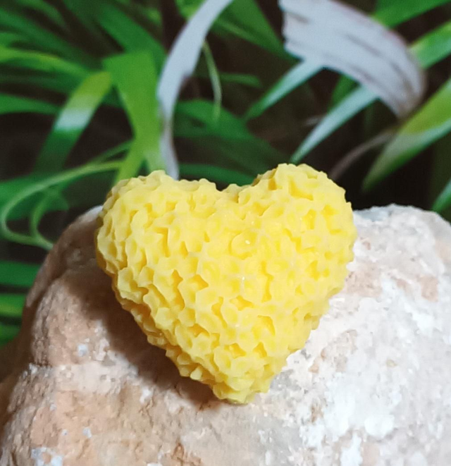  Fondant parfumé &quot;cœur&quot;  citron meringué 