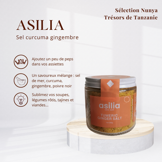 ASILIA SEL CURCUMA GINGEMBRE