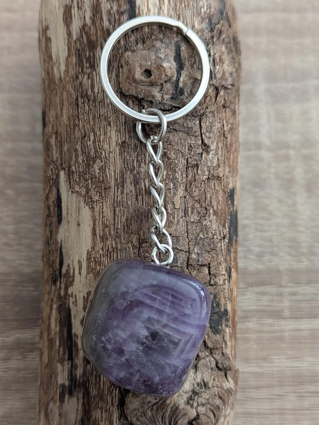 Améthyste porte-clés 