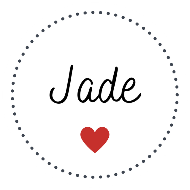 Lot de stickers papier &quot;Jade&quot; - Personnalisable