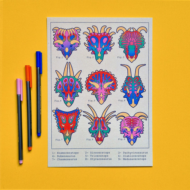 ✦ Les cératopsiens