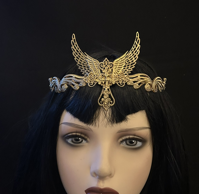 Arch Angel tiara gold 
