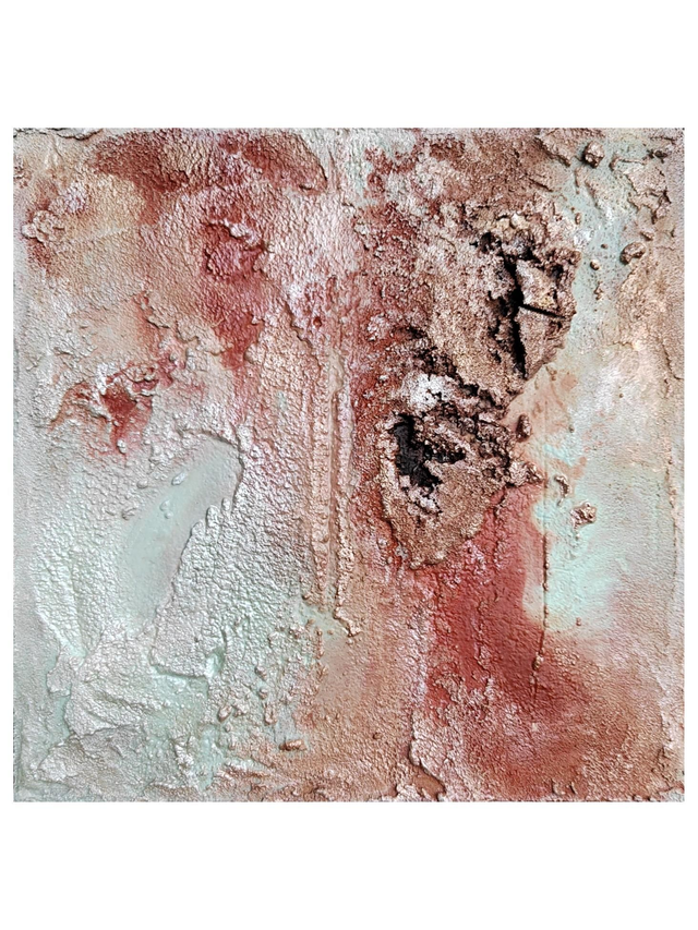 &quot;Washed away gems&quot; - 30 x 30 cm