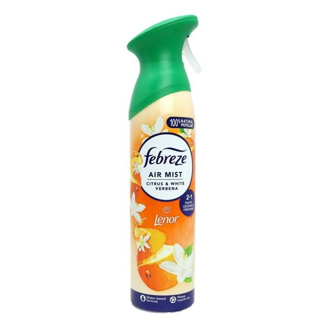 Febreze Air Freshener Spray Lenor Citrus And White Verbena 185ml