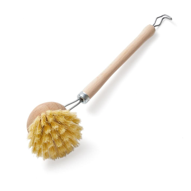 Wooden dish brush