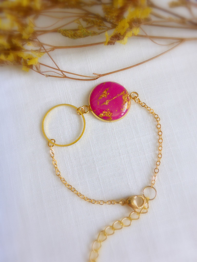 Bracelet - Framboise Audacieuse