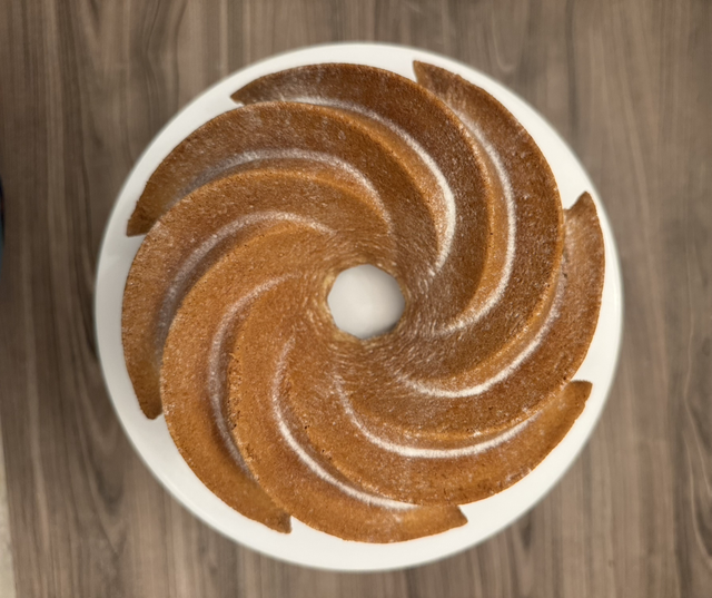 Vanilla Spiral Bundt Cake