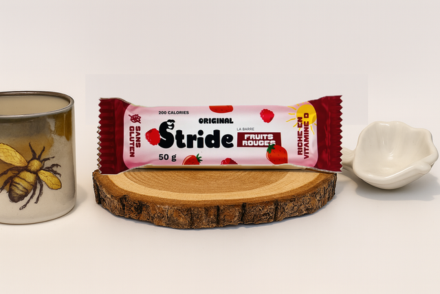 Barre énergétique STRIDE aux fruits rouges Poids : 50g 