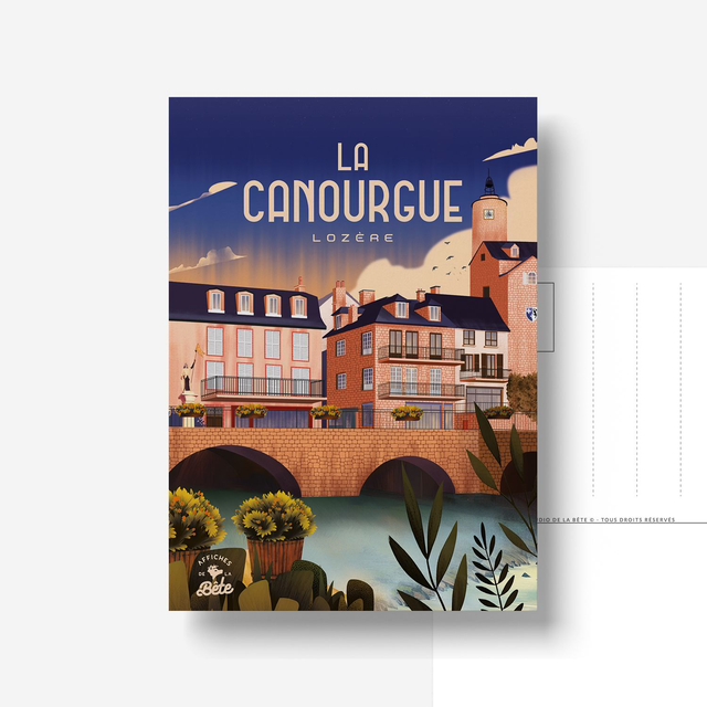 Carte Postale LA CANOURGUE