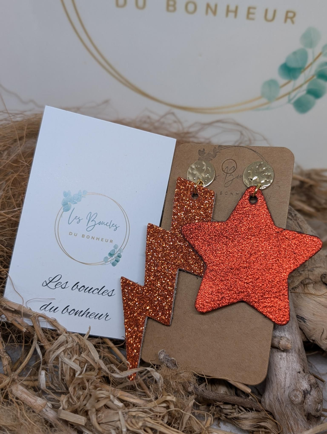 Boucles d'oreilles Asymétrique zk104