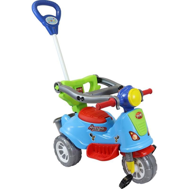 Triciclo Avespa Colorido 25 kg com Som - Maral