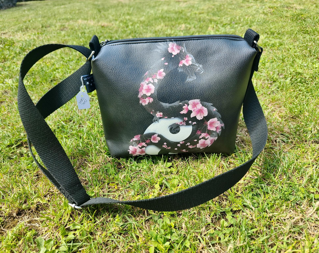 Sac dragon fleurs