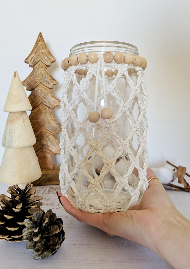 Photophore - losange croisé