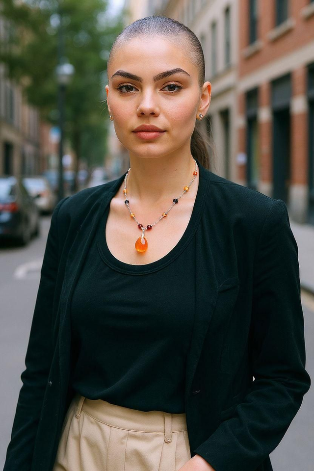 4)Collier Ambre Baltique A -- Énergie Positive & Protection Naturelle