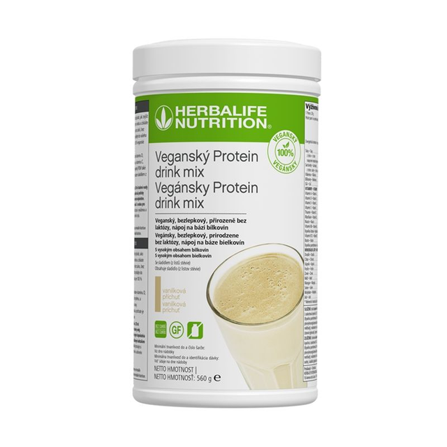 Protein drink mix Veganský Vanilka 560g
