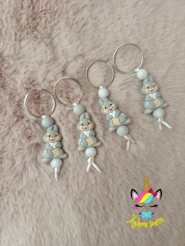 4 minis porte clés Pan