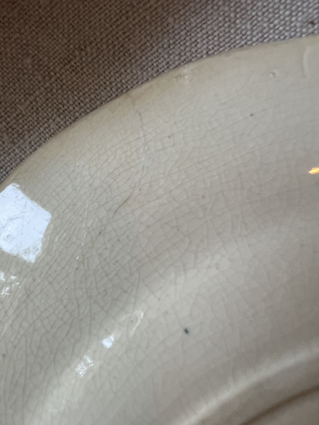 PAVOTS - Duo d'assiettes à dessert modèle Pavots par la manufacture française de Choisy le Roi - Terre de Fer