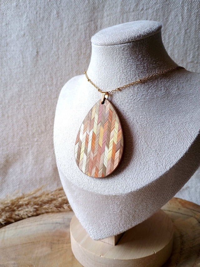 Collier GOUTTE Chevron