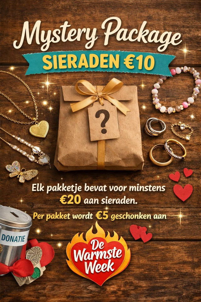 Mystery box sieraden en accessoires €10