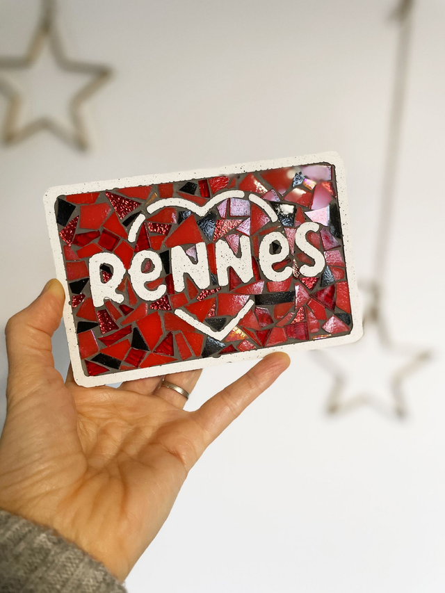 Rennes en Mosaïque, 8 coloris