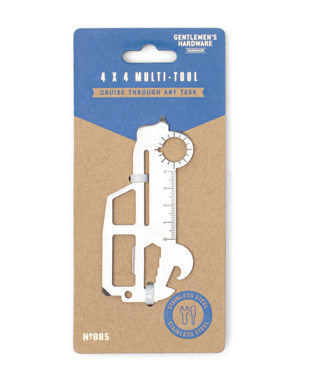 4x4 Car Shaped Credit Card Tool