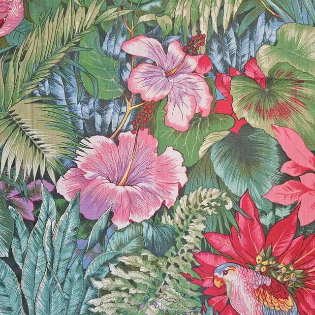 Tissu vintage tropical