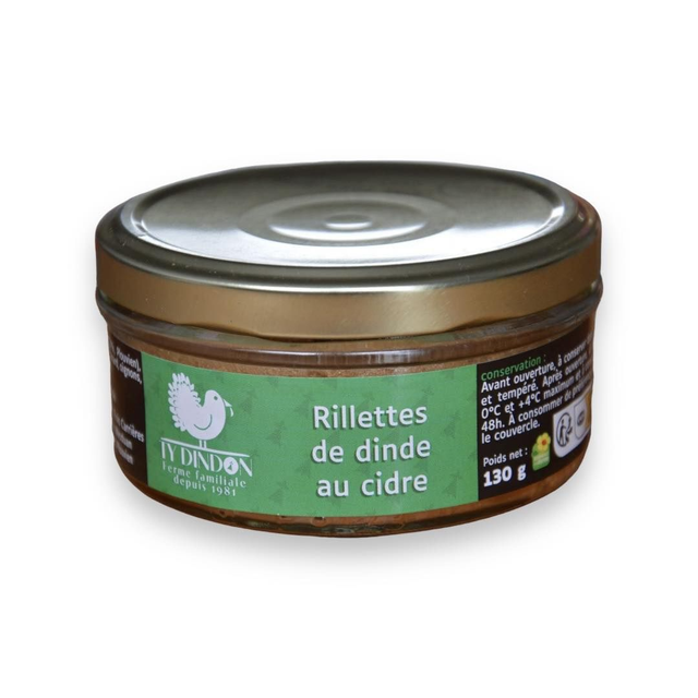 Rillettes de dinde au cidre