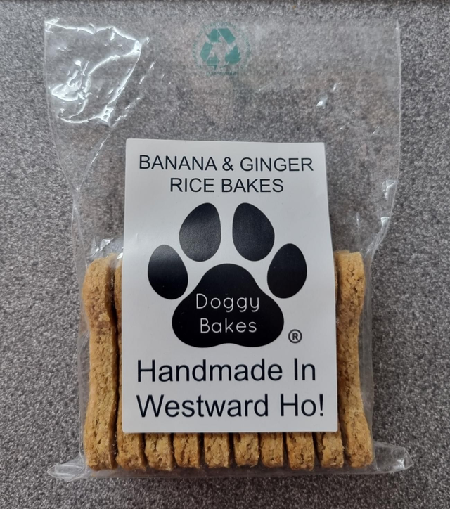 (BG) Banana And Ginger Rice Bakes