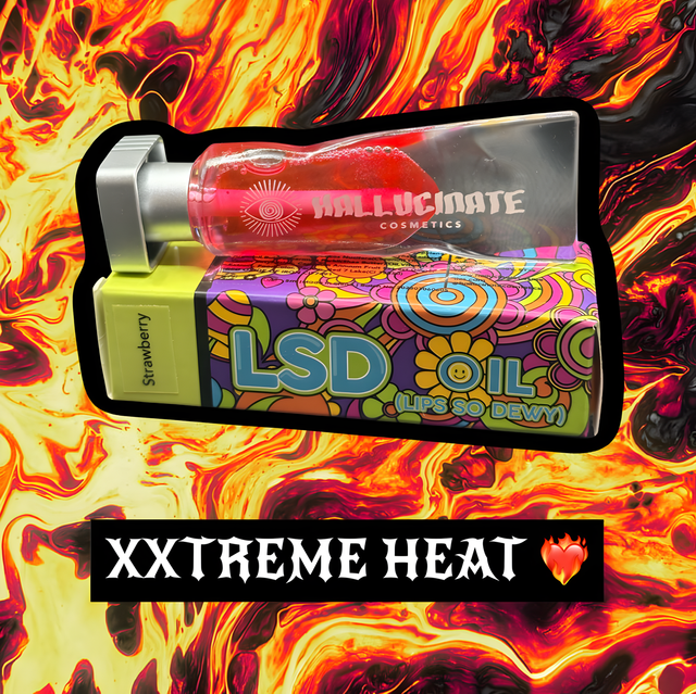 STRAWBERRY XXTREME HEAT // LSD OIL (Lips So Dewy)