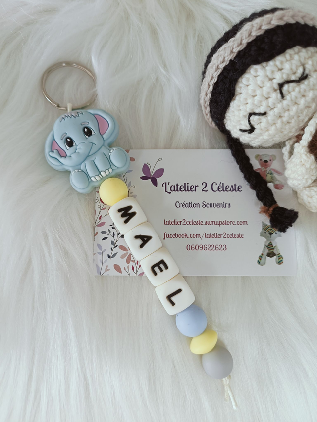 Porte-clés Eléphant 