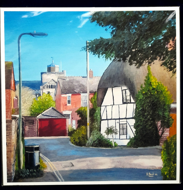 Another View Of Romsey print