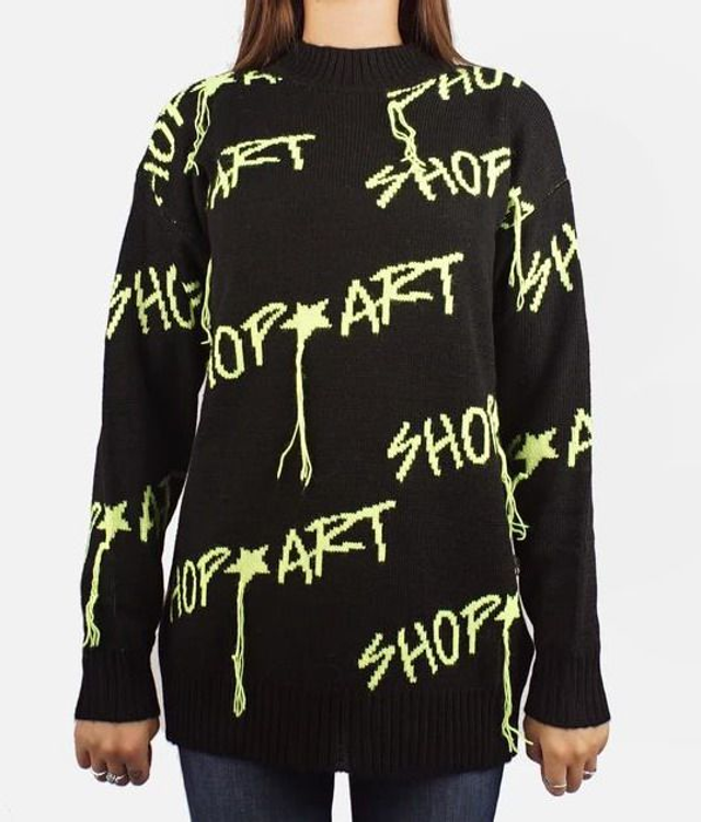 B0396C35 - SHOP ART MAGLIA PARLATA