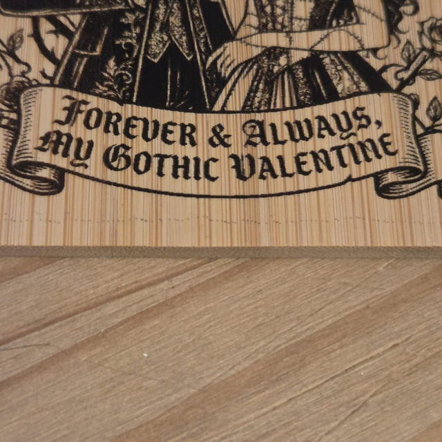Skeleton Forever & Always Valentine's Coaster
