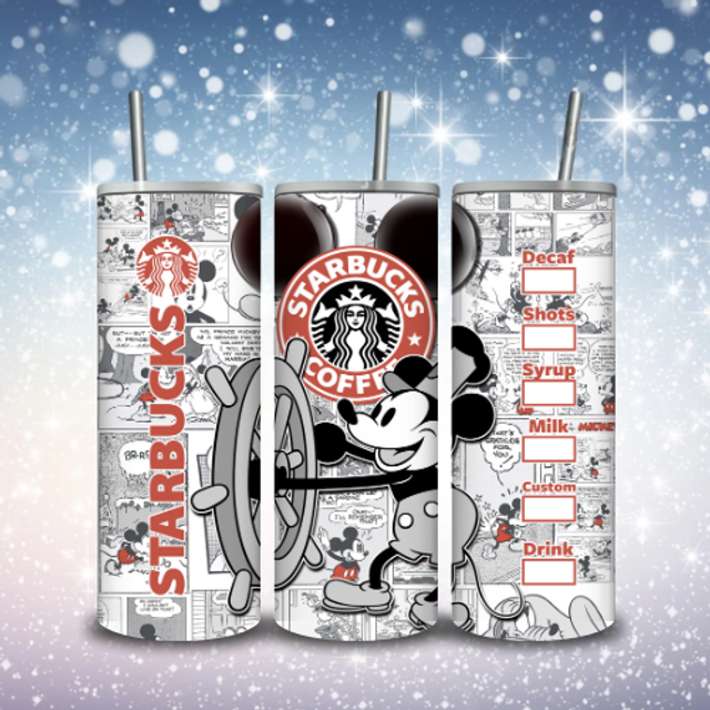 Tumbler Starbuck Mickey Bateau