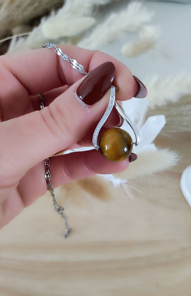 Pendentif Oeil de tigre