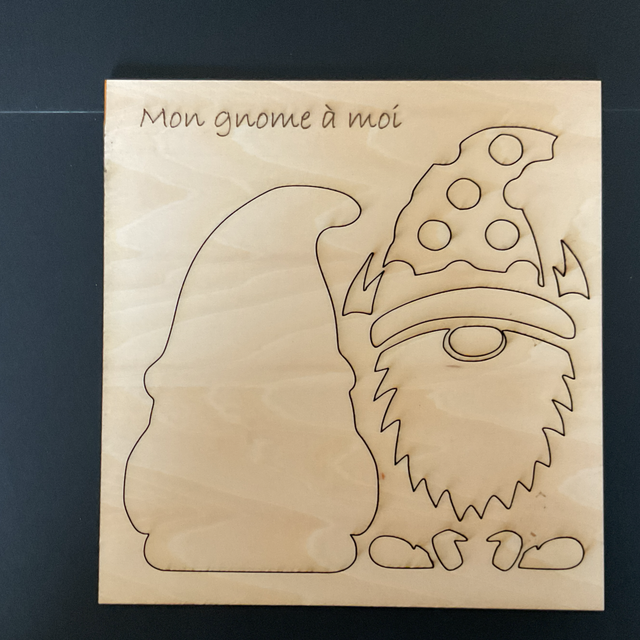 Mon gnome à colorier
