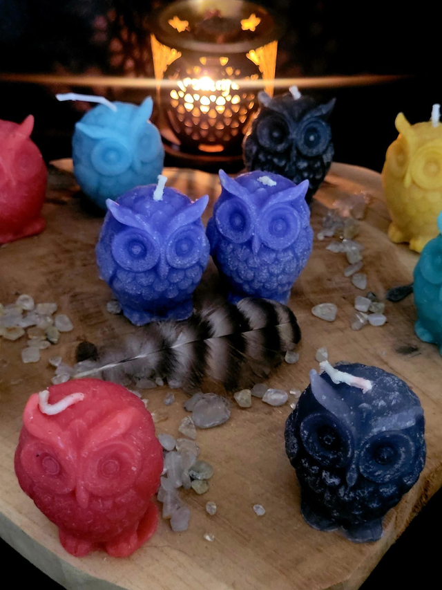  Bougie Chouette Hibou : Éveillez Vos Souhaits Vers l'Invisible !
