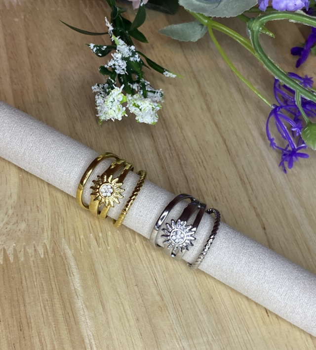 Ajustable bague horizon 