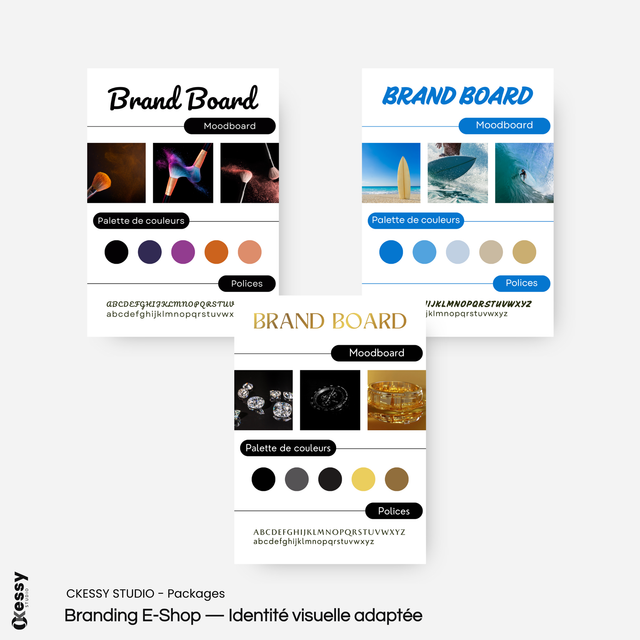 Branding E-Shop — Identité visuelle adaptée (livraison numérique)