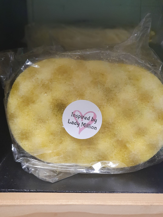Inspired by Lady Million Soap Sponge