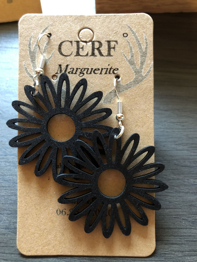 Boucles d'oreilles Marguerite