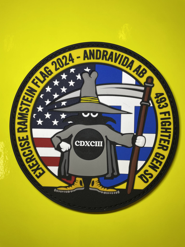 493 FGS Exercise Ramstein Flag Patch