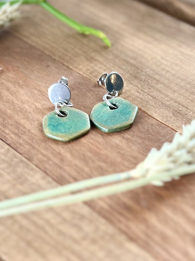  Boucles 'L'Éclat Turquoise'