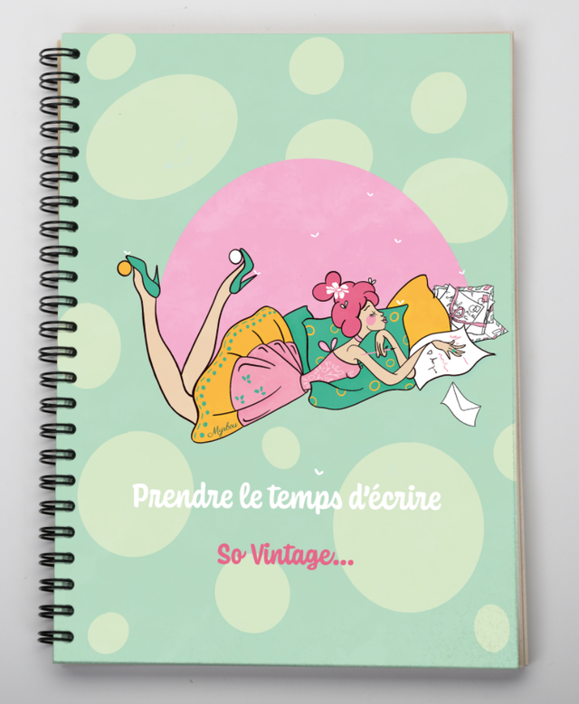 Carnet A5 illustré de la marque Pepeuf