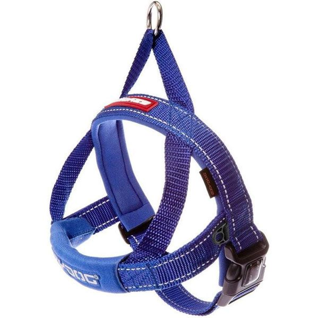 Ezydog Quick Fit harnas blauw XS