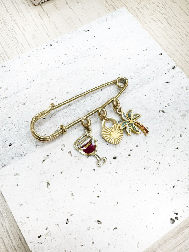 Broche bijou Charlie