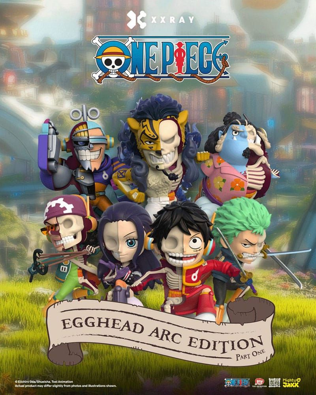 Mighty Jaxx- One Piece Vinyl Figure Egghead Arc Series Part 1 Blind Box