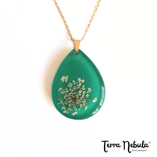 Collier fleuri Sublime | CO07 | Ombelles